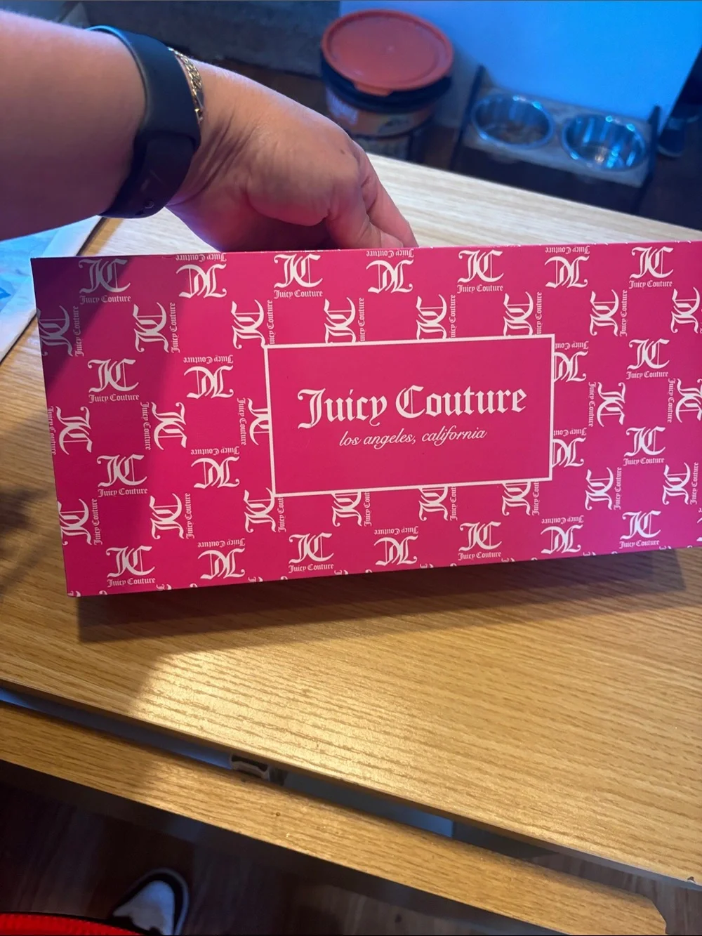 Juicy couture wristlet and cute mirror